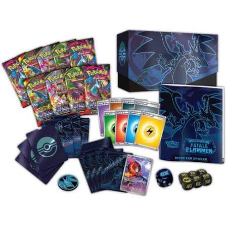 Mega-Entwicklung Fatale Flammen Top Trainer Box (deutsch) The Pokemon Company