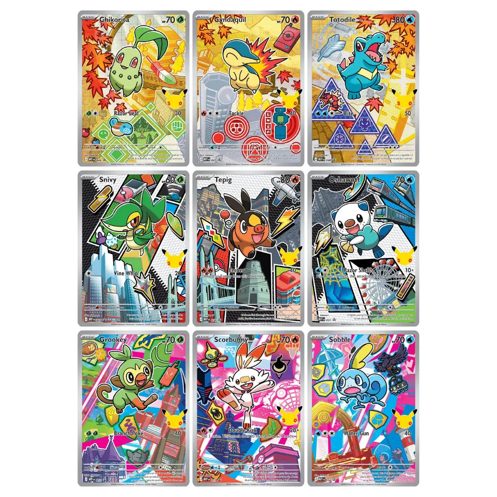 Pokemon Erste Partner Illustrations Kollektion Serie 2 (deutsch)🇩🇪 The Pokemon Company