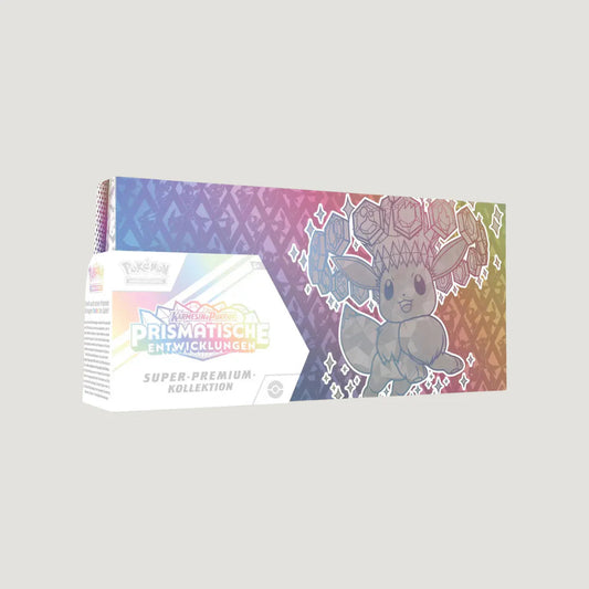 Prismatische Entwicklungen Super Premium Kollektion (deutsch) The Pokemon Company