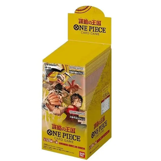 One Piece OP-04 Kingdoms of Intigrue Booster Box - Japanisch Bandai