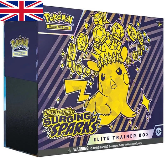 Elite Trainer Box Surging Sparks 8.11.2024 The Pokemon Company