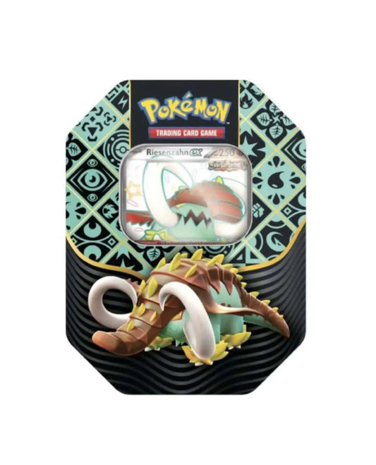 Pokemon Paldeas Schicksale Riesenzahn EX Tin Box DEUTSCH The Pokemon Company