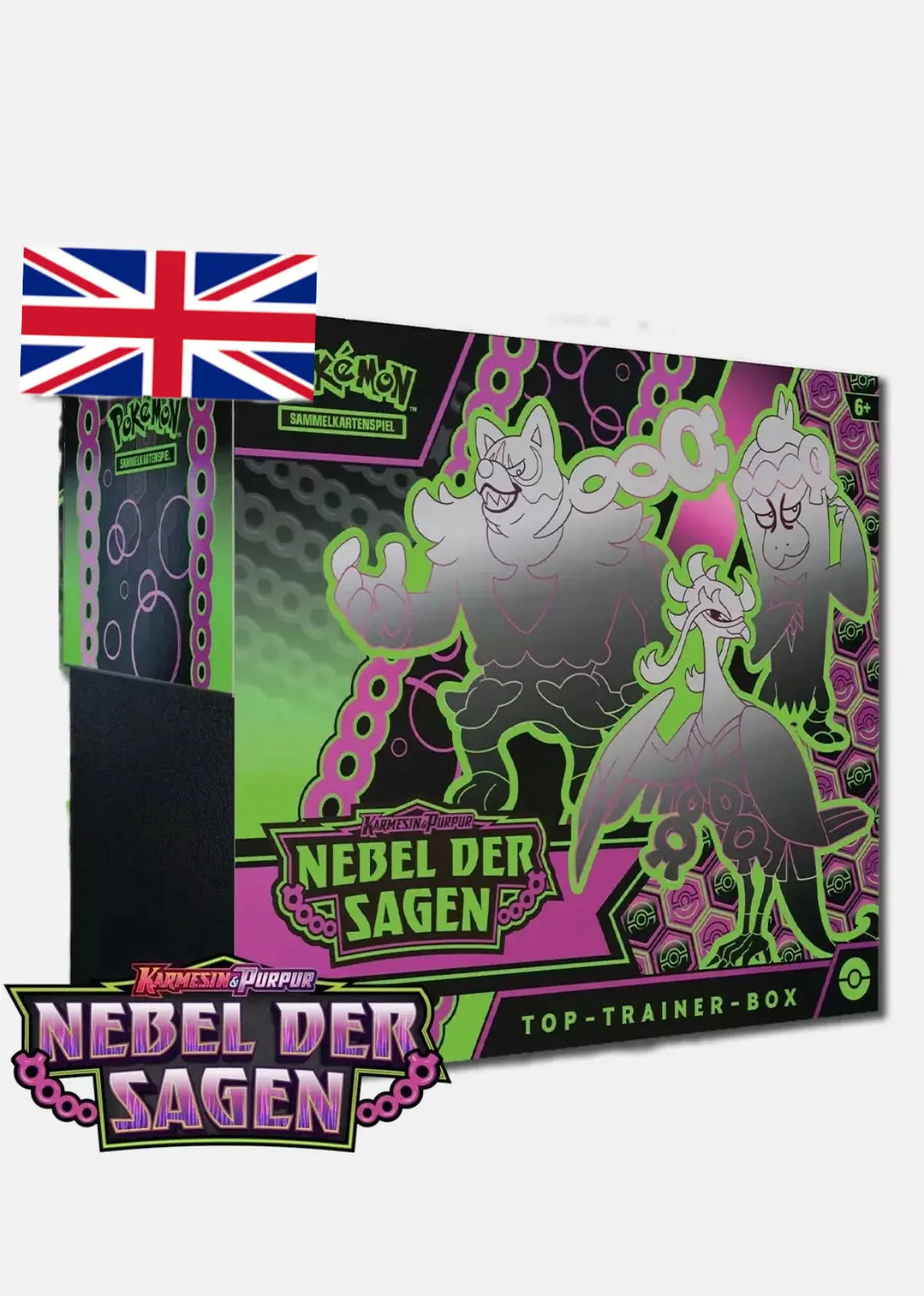 Pokemon Nebel der Sagen Top-Trainer Box Englisch The Pokemon Company