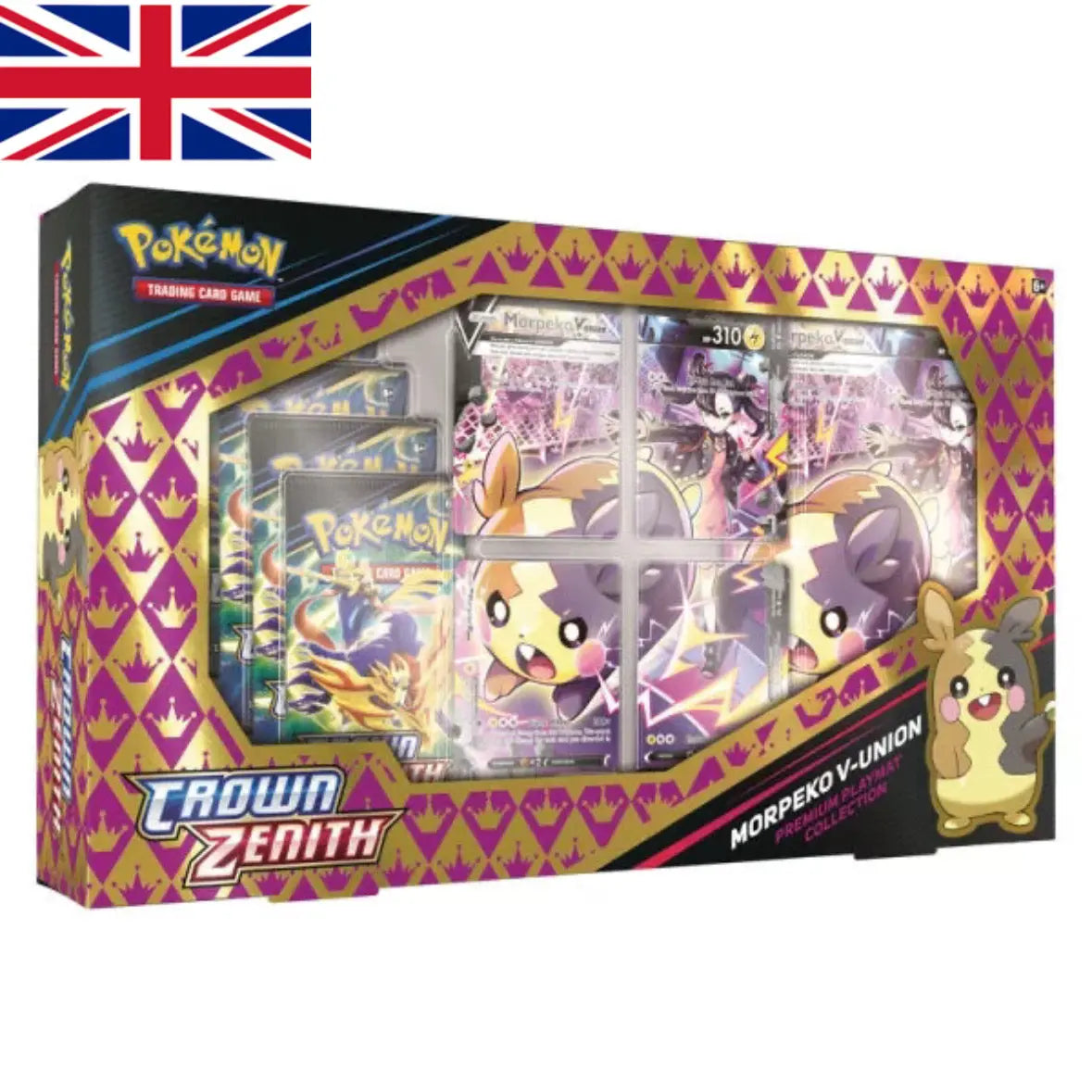 Morpeko V-Union Box - Crown Zenith Englisch The Pokemon Company