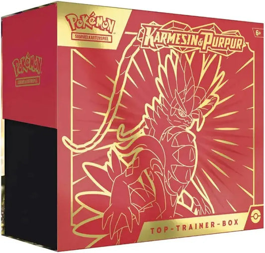 Karmesin & Purpur Top Trainer Box Koraidon (deutsch) The Pokemon Company