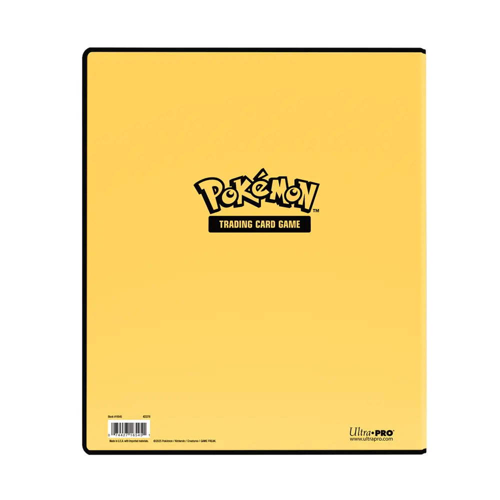 Kompaktes Pokémon-Sammelalbum im klassischen Pokémon-Design. Perfekt zum Aufbewahren und Ordnen deiner Pokémon-Sammlerkarten. Robuster Pappeinband in gelber Farbe.