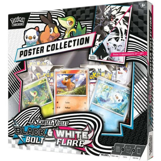 Pokémon TCG: Black Bolt & White Flare (SV10.5) - Unova Poster Collection (EN) The Pokemon Company