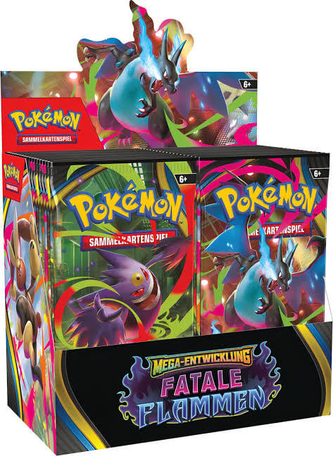 Mega-Entwicklung Fatale Flammen Display (36 Booster) (deutsch) The Pokemon Company