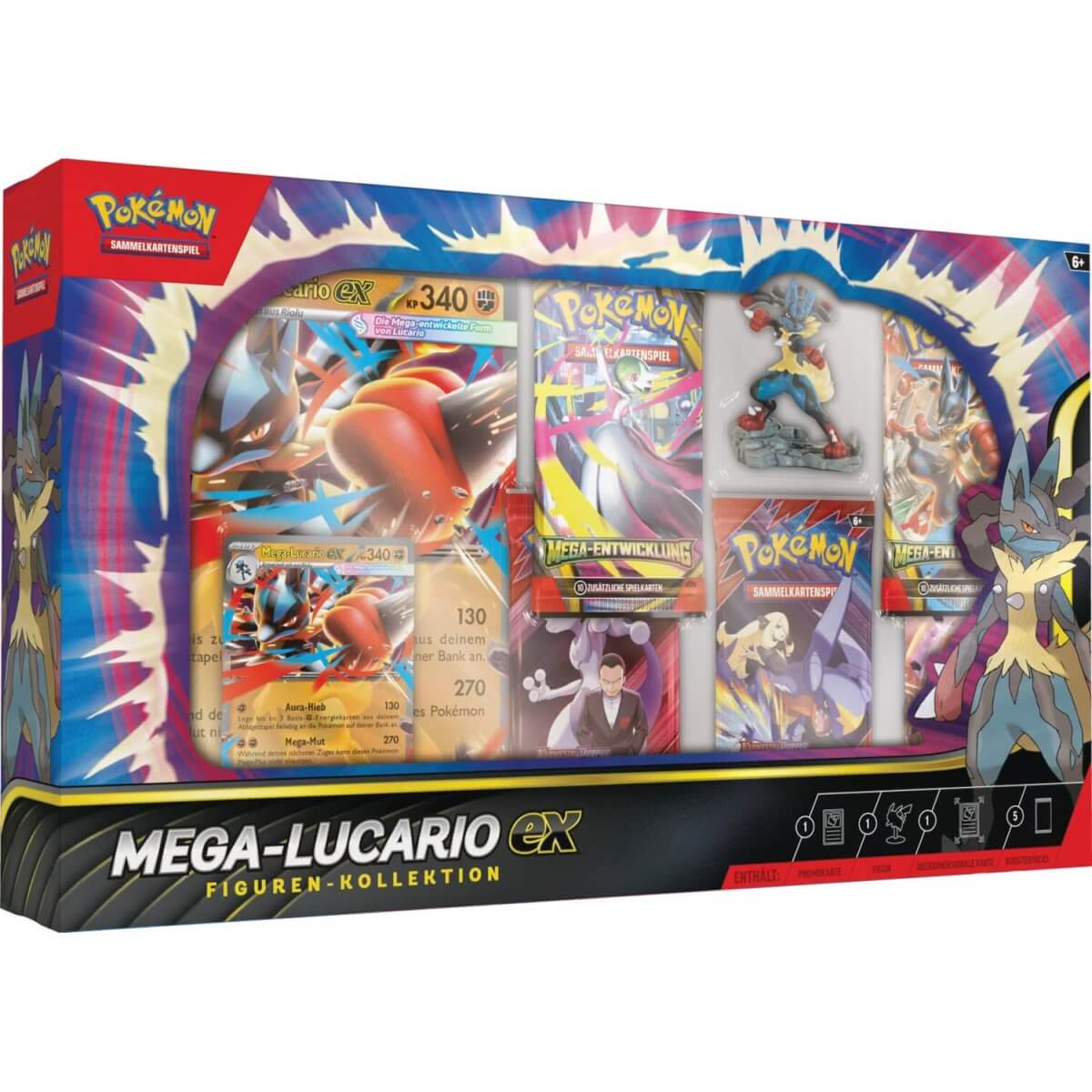 Mega-Lucario Figuren-Kollektion (deutsch) 🇩🇪 The Pokemon Company