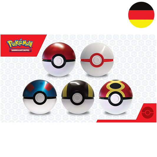 Pokeball Tin Herbst 2025 (Zufälliges Motiv) - 3 Booster + 2 Sticker The Pokemon Company