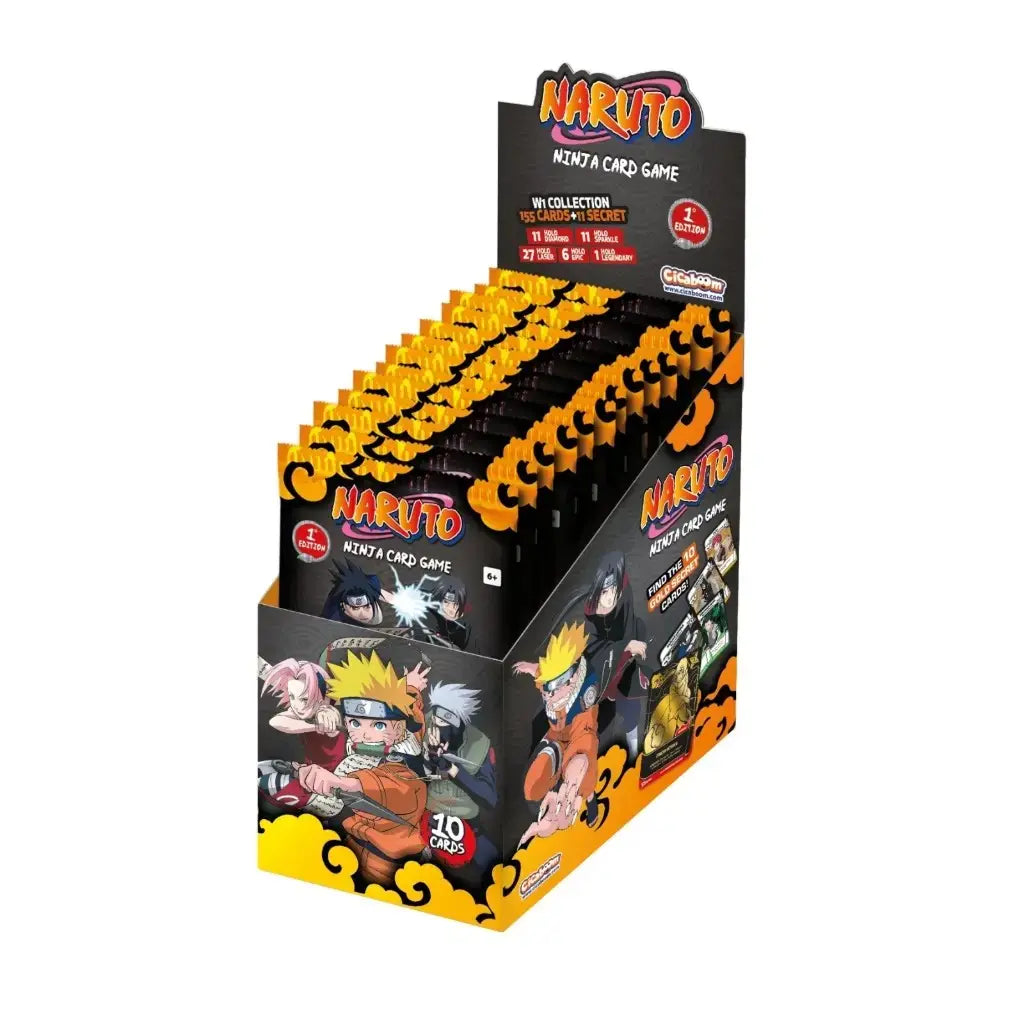 Naruto Mythos Set 1 First Edition Display Box (24 Boosters) Cards for All