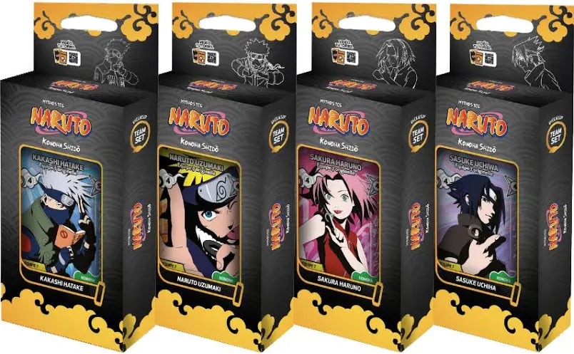 Naruto Mythos TCG - Team Set 2nd Edition Zufall CICABOOM Srl