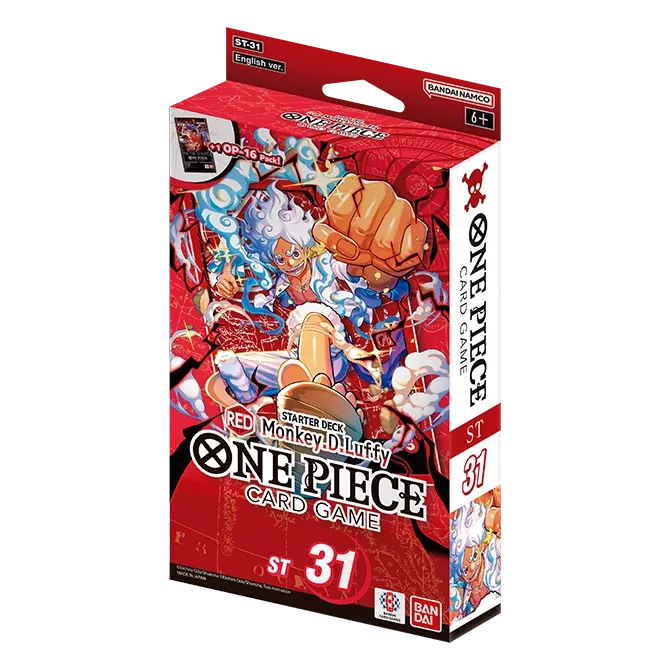 RED Monkey.D.Luffy - Starter-Deck ST-31 - englisch Bandai