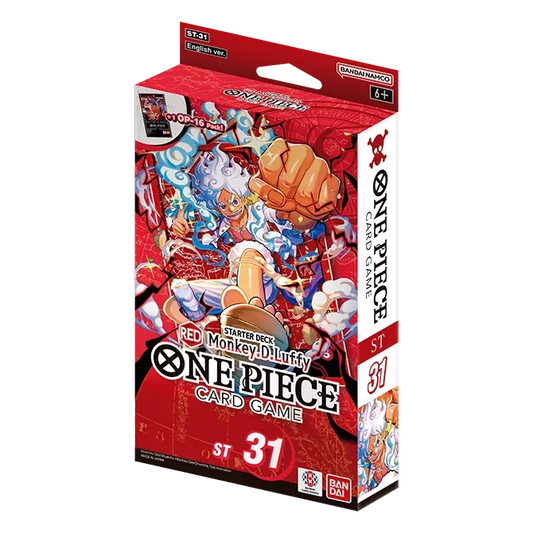 RED Monkey.D.Luffy - Starter-Deck ST-31 - englisch Bandai