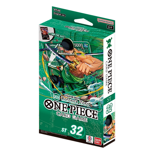 GREEN Roronoa Zoro - Starter-Deck ST-32 - englisch Bandai
