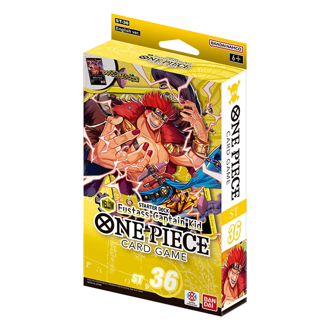 YELLOW Eustass "Captain" Kid - Starter-Deck ST-36 - englisch Bandai