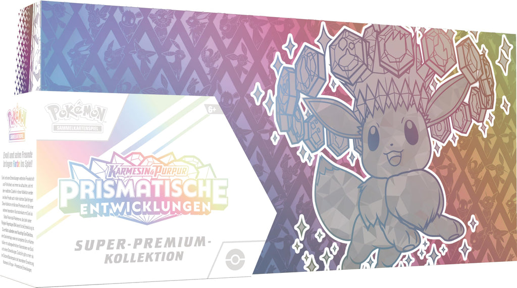 Prismatische Entwicklungen Super Premium Kollektion (deutsch) The Pokemon Company