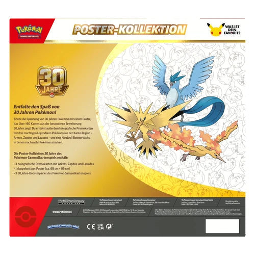 Pokemon 30 Jahre Poster-Kollektion (deutsch)🇩🇪 The Pokemon Company