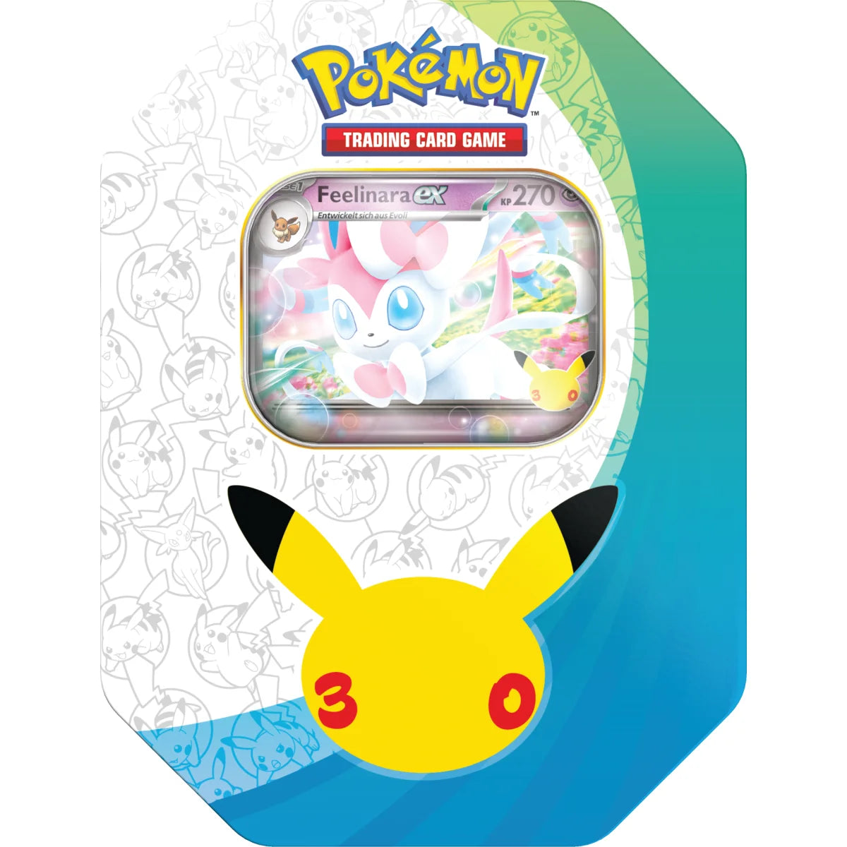 Pokemon 30 Jahre Feelinara-ex Tin Box (deutsch)🇩🇪 The Pokemon Company