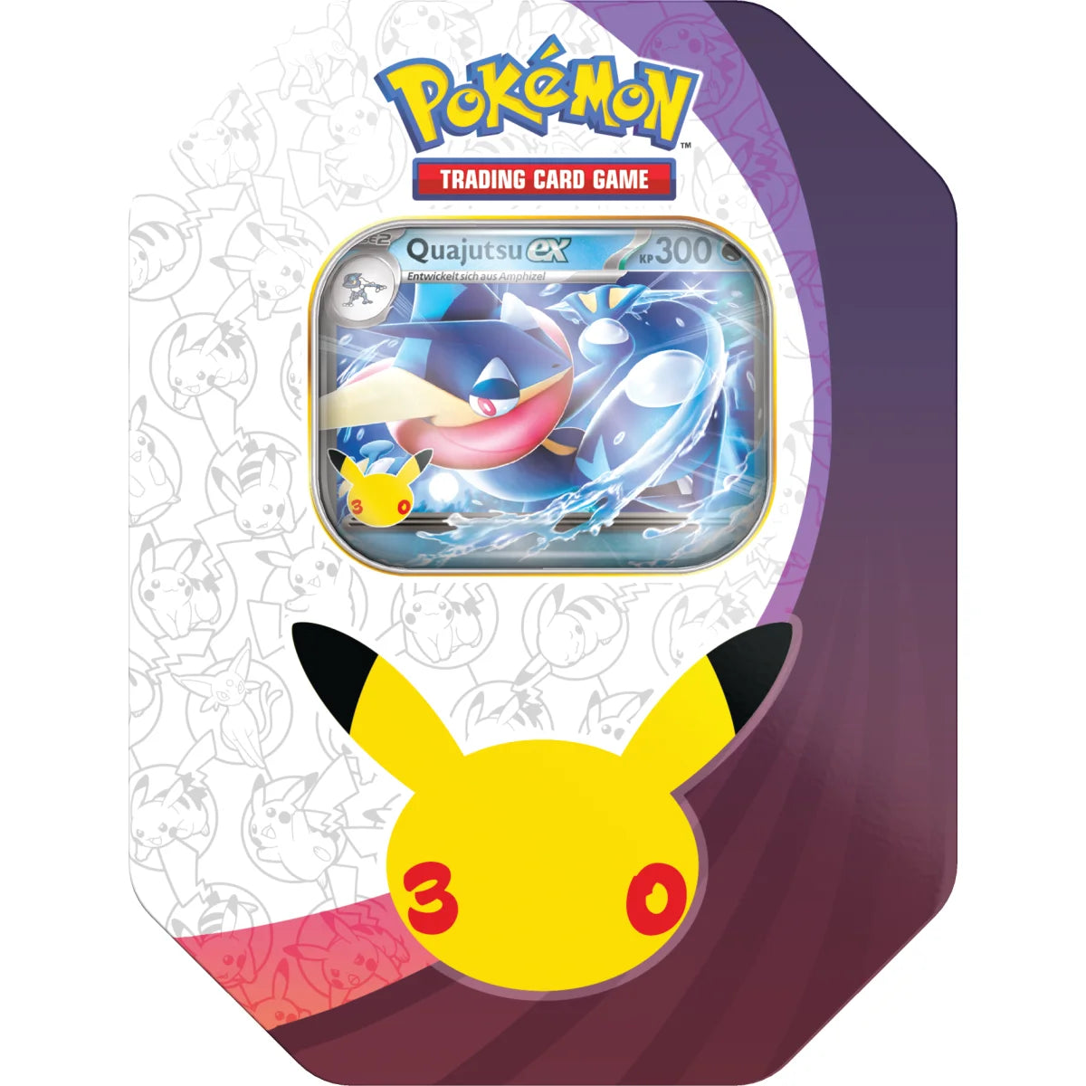 Pokemon 30 Jahre Quajutsu-ex Tin Box 🇩🇪 The Pokemon Company