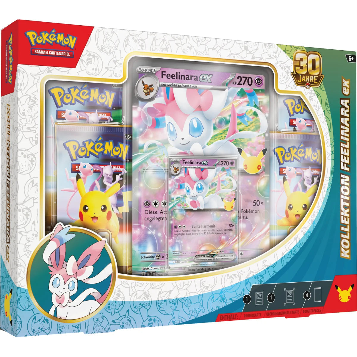 Pokemon 30 Jahre Feelinara-ex Kollektion (deutsch)🇩🇪 The Pokemon Company