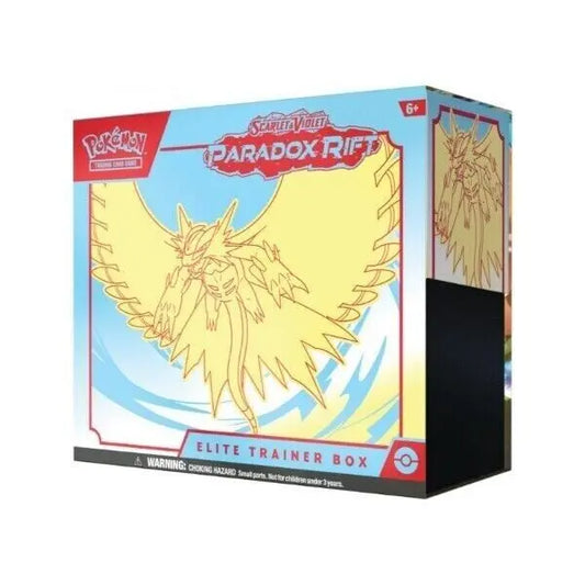 Pokémon Paradox Rift Top Trainer Box Deutsch The Pokemon Company